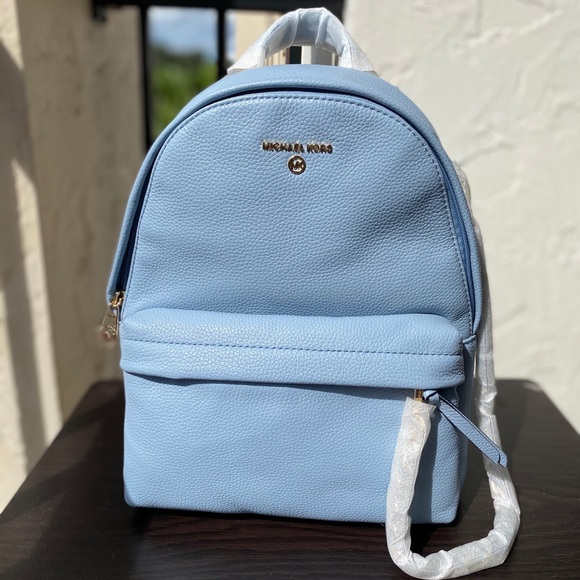 Michael Kors Handbags - Michael Kors Backpack Slater MD in Pale Blue